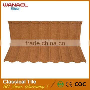 Wannel High Quality Best Price Stone Coated Roof Tile