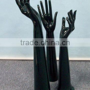 new style black glossy hand mannequins