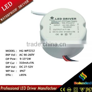 HG-PC2212 LED driver lamps driver 9-15*1W