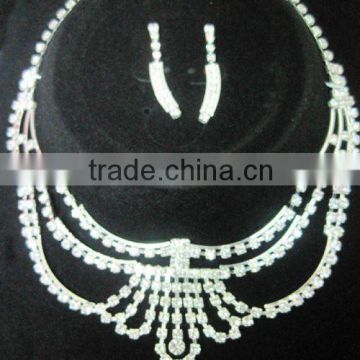 wedding crystal necklace