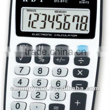 electronic calculator big display 8 digit DT-8VC