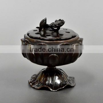 Luxury Lotus Incense burner for interior decoration , different color also available