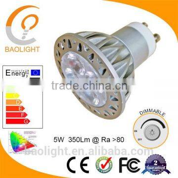 europe hot sale corridor 5W GU10 led spotlighting 375lm