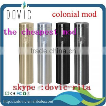 Best quality e cig mod aluminum colonial mod / colonial mod top selling