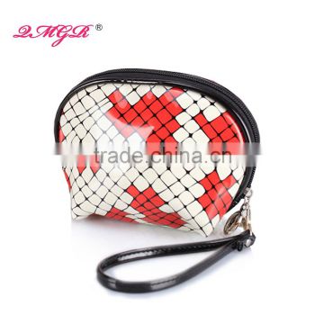 Factory Hot Sell Ladies Fashion Small PU Travel Cosmetic Bag