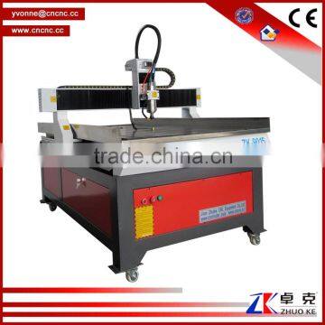 T-slot working table,XYZ linear round guider, Advertising Metal Wood CNC Engraving Machine for sale ZK-9015