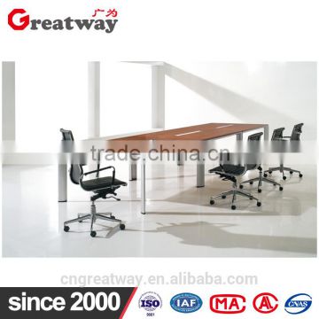 Modern steel frame office desk computer standing executive meeting desk office table(QE-39M-2