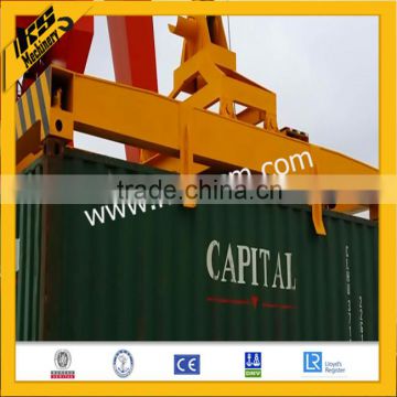 Crane container spreader
