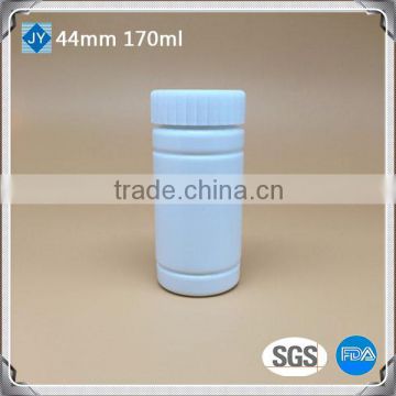 170ml 6oz HDPE round plastic white bottl psyllium husk powder/protein/vitamin tablet/ pill