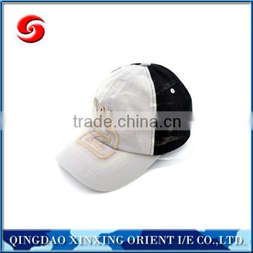Fashion 6-panel high quality baseball cap with 3D embroidery made in china