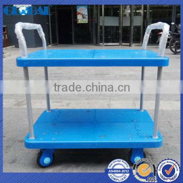 Storage system silent handtruck double layers