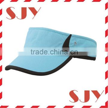 Many color optional Solid blank sun visor tennis cap