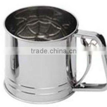 flour sifter,stainless steel wire mesh flour sieve