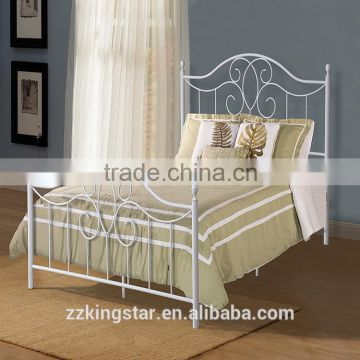 2016 Hotel Furniture Hot Selling Metal Single Bed Frame Designs With Low Price