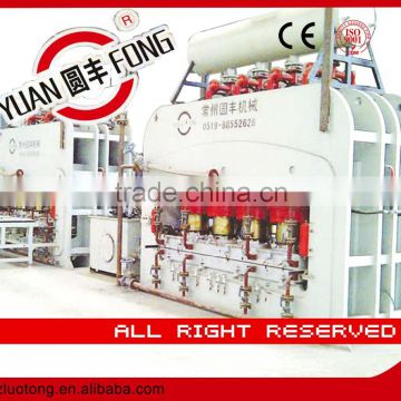 wood flooring press machinery with CE certificate