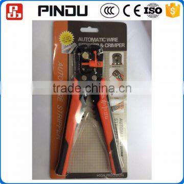 Stainless steel mini cable wire cutter stripping plier machine
