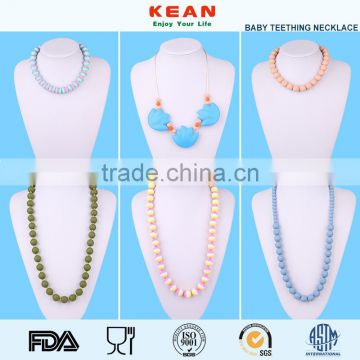 Silicone factory wholesale personalized silicone necklace