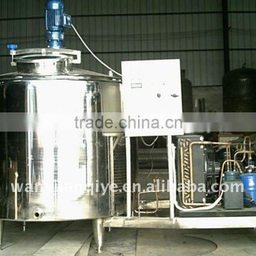 500L Vertical milk cooling tank milk chilling vessel