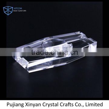 New product special design crystal ashtrays with different size
