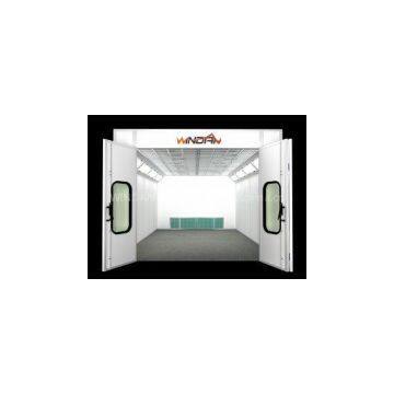 Ceiling Filter Auto Spraying Rooms, Customized Side Draft Paint Booth