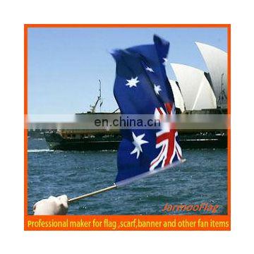 2014 World cup Australia hand flag