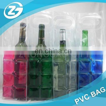 Transparent PVC Wine Chiller Sleeve / Gift Bag
