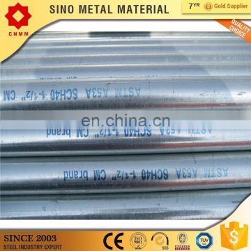 scaffolding pipe sizes pre gavanized iron pipe galvanised threaded both ends