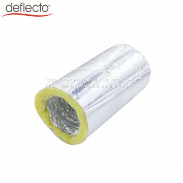 Factory Price Air Conditioning Insulated Flexible Duct with High Quality Glass Wool for HVAC HRV ERV System