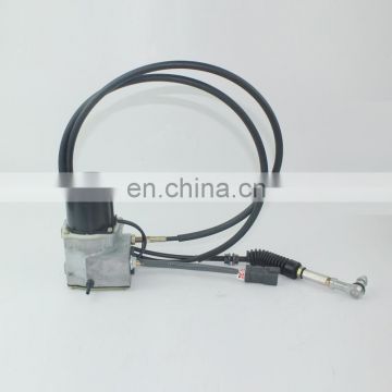Electric Parts Engine Throttle Motor with 2.2 Meter Circular Cable For HYUNDAI R215-7 Excavator High Quality