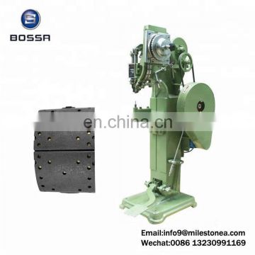 Automatic feed brake shoe riveting machine for sale