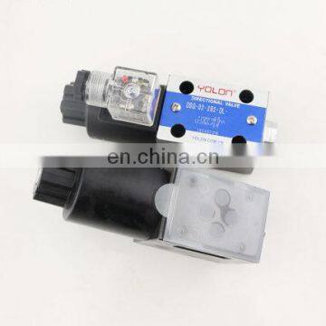 China OEM DSG series Pilot Operated Hydraulic solenoid control valve manufacturer