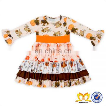 Kids Thanksgiving Turkey Girls Dress Names With Pictures Children Frock Model