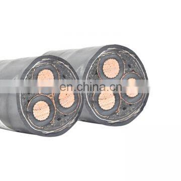 Underground YJV22 3*240  Copper 3 core 3.5mm high voltage electric cable