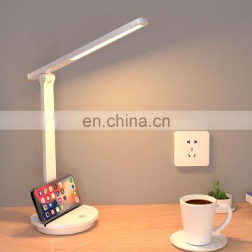 Wholesale hot selling Portable luminaire LED desk lamp with USB port eyes protection table lamp