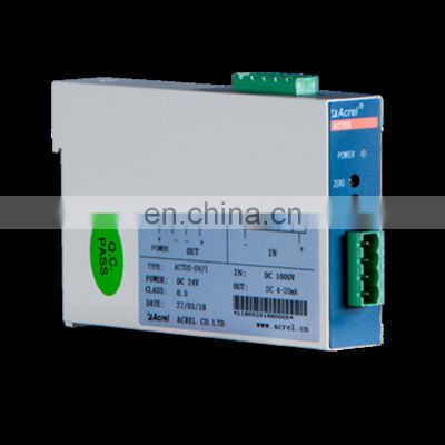 hall DC Voltage Sensor Transducer ACTDS-DV/I In 100-1500V out 4-20mA