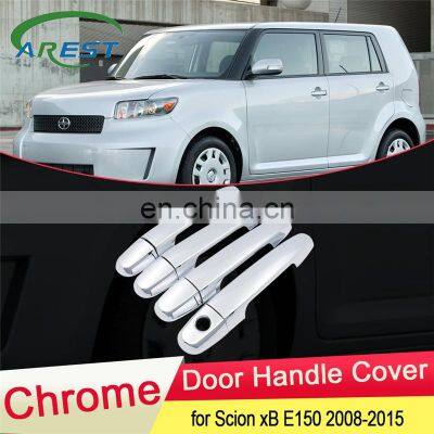for Scion xB E150 2008 2009 2010 2011 2012 2013 2014 2015 Chrome Door Handle Cover Exterior Trim Catch Car Styling Accessories