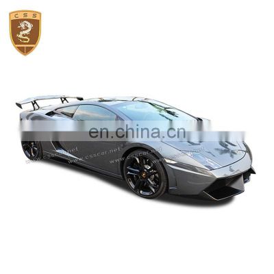Auto Accessories Suitable For Gallardo LP550-570 DNC Style Carbon Fiber Side Skirts Rear Wing Trunk Spoiler Full Body Kit Parts