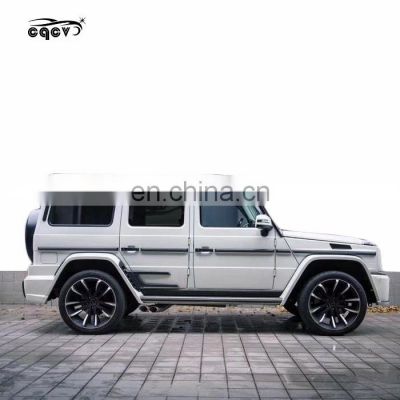 High quality pp material WD style  body kit for Mercedes Benz G class front bumper rear bumper fender and side skirts