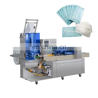 JBK-260 Factory Direct Supply Full Automatic Single Baby Wet Tissue Folding And Packing Machine