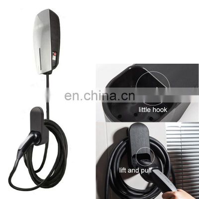 Autoaby Car Charging Cable Organizer For Model 3 S X Y Accessories Wall Mount Connector Charger Holder