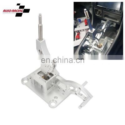 AUSO HB011 Shifter Box Gear Shifter Shift Knob Billet Aluminum For Acura RSX / K series engine EG EK