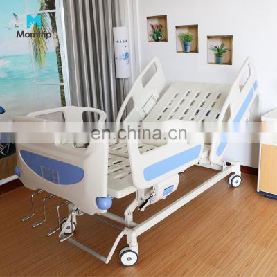Cheap Prices Plastic Side Rail ICU Clinic Equipment Medical ABS Multi-Function Lifting Hospital Bed