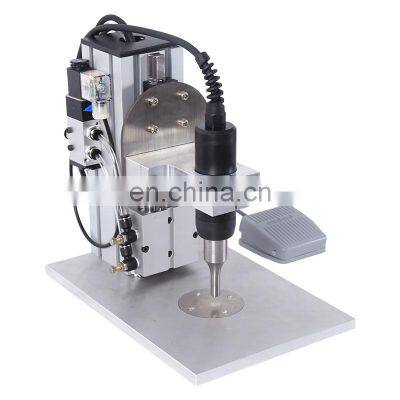 In stock ultrasonic mask ear loop welding machine for disposable surgical mask earloop welding machine