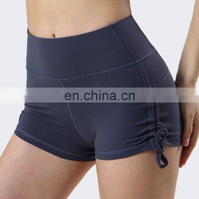 Summer New High Waist Sexy Sports Yoga Shorts Women Gym Fitness Training Wear Short Pants Outdoor Running Clothing