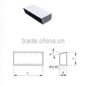 Cemented Machine Carbide Brazed Tips for milling