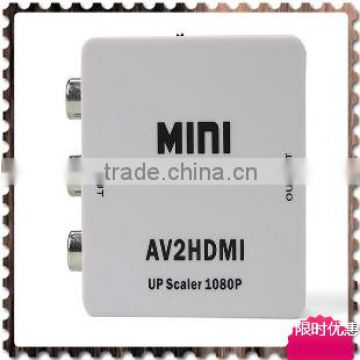 av to hdmi converter Mini Size AV to HDMI Converter RCA to HDMI Converter 3RCA to HDMI Converter 1080P