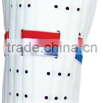 Ventilated soccer shin guard