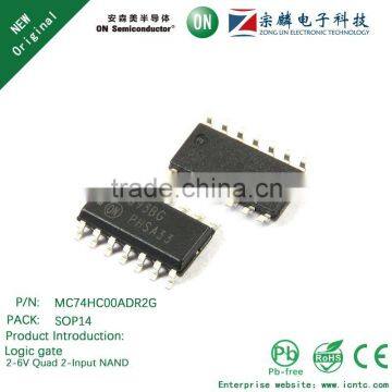 Genuine original MC74HC00ADR2G SOP14 Logic gate 2-6V