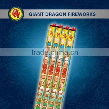 cheap factory price colorful china professional wholesale tiger fireworks samuri 10 shots