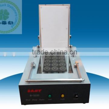 Guangzhou flash machine representative/2 tubes pre inking stamp making equipment